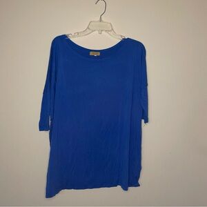 Piko 1988 Vibrant Blue Bamboo Blend Tunic